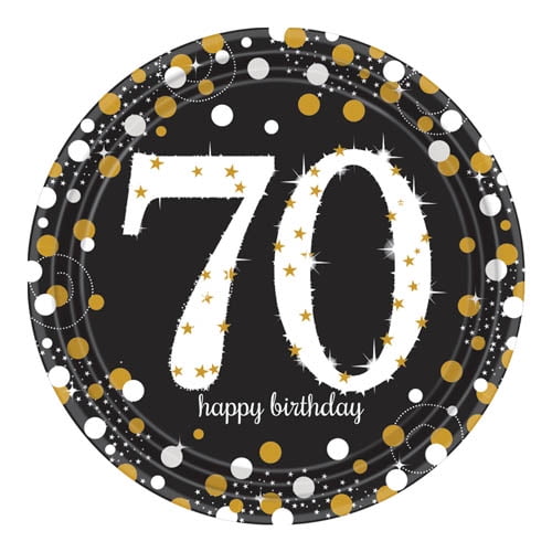 16 OVER THE HILL Sparkling Celebration 70th BIRTHDAY LUNCH NAPKINS ~ Supplies 